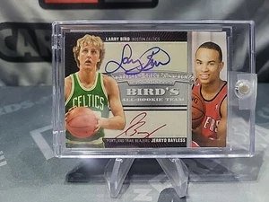 2008 TOPPS TREASURY BIRDS ALL ROOKIE TEAM #BT-JBA Larry Bird DUAL AUTO /5 - Picture 1 of 2