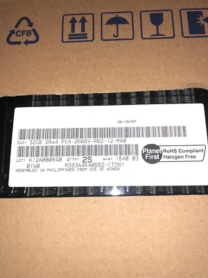  M393A4K40BB2-CTD Samsung 32GB PC4 21300 DDR4 2666MHz ECC REGISTERED SERVER - Image 1 of 4