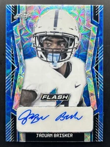 2022 Leaf Flash - Jaquan Brisker /20 Blue Kaleidoscope Autograph #BA-JB1 - Bild 1 von 2