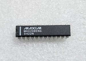 MAXIM MAX208ENG IC TRANSCEIVER FULL RS232 24-PIN DIP (MAX208EENG) - Picture 1 of 1
