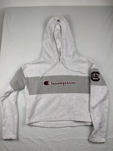 Champion Reverse Weave Cropped Damen Hoodie, grau, Small South Carolina Gamecock - Bild 1 von 8