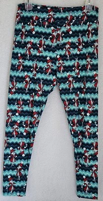 Pantalones Legging LuLaRoe Mujer Disney Talla TC2 Multicolor Capitán Cook Gamuza NUEVO Foto 1 de 4