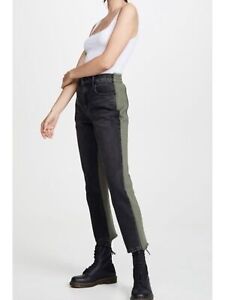 ALEXANDER WANG Womens Green Adjustable Waist Drawcord Cuffs Pants Juniors 25