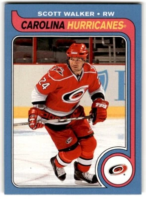 2008-09 O-Pee-Chee '79-80 Retro Scott Walker #148 Carolina Hurricanes - Image 1 of 2