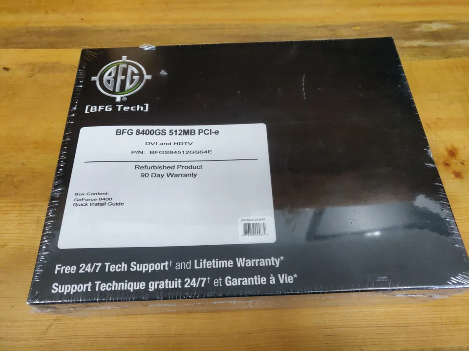 Nvidia GeForce 8400GS 512MB DDR2 - Sealed Refurbished - Image 1 of 4