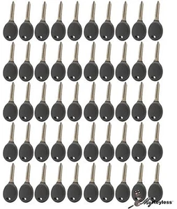 New Bulk Locksmith Lot of Chrysler Dodge Jeep Uncut Transponder Ignition Key x50 - Bild 1 von 1