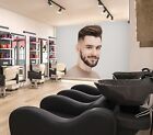3D Modus M219 Haarschnitt Barber Shop Tapete Wandbild Selbstklebend Abnehmbare