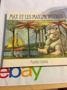 Max Et Les Maximonsters By Maurice Sendak  French Ed. where the wild things are - Picture 1 of 10