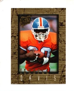 1996 Fleer Ultra Sensations #30 Terrell Davis Broncos NM Football ~ Free Ship ~ - Picture 1 of 2