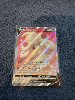 Alcremie V 064/072 Shining Fates MINT Full Art Ultra Rare Pokemon Card - Image 1 of 2