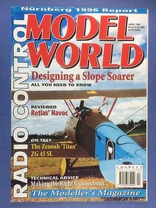 RC Modelo World - Radio Controlado Avión, Abril 1996 - Imagen 1 de 3