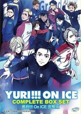 Yuri!!! On Ice DVD ((Vol : 1 to 12 end) with English Dubbed SHIP FROM USA