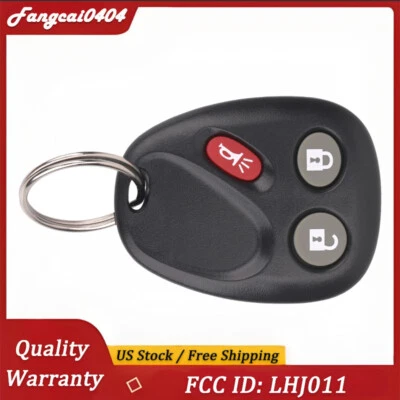 Replacement for 2003 2004 2005 2006 Cadillac Escalade / GMC Yukon Remote Key Fob Foto 1 de 4