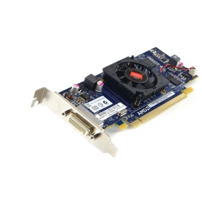 5x AMD Radeon HD 6350 512MB DMS-59 Low Height Graphics Card + Dual DVI Adapters - Image 1 of 4