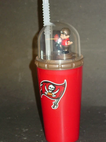 NFL Tampa Bay Buccaneers Mascot Drinking Cup, NEW Cover