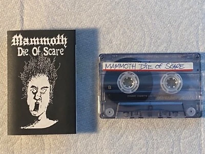 Mammoth - Die Of Scare US private demo cassette symphonic metal 1994 TESTED - Imagem 1 de 2