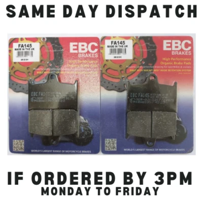 Pastillas de freno delanteras EBC para Suzuki GSF1200 Bandit 1997 a 2000 - Imagen 1 de 4