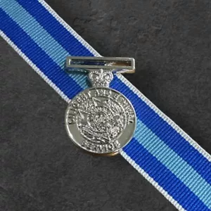 QPS Diligent & Ethical Service Medal (Miniature) | Unmounted - 15cm Ribbon - Bild 1 von 1