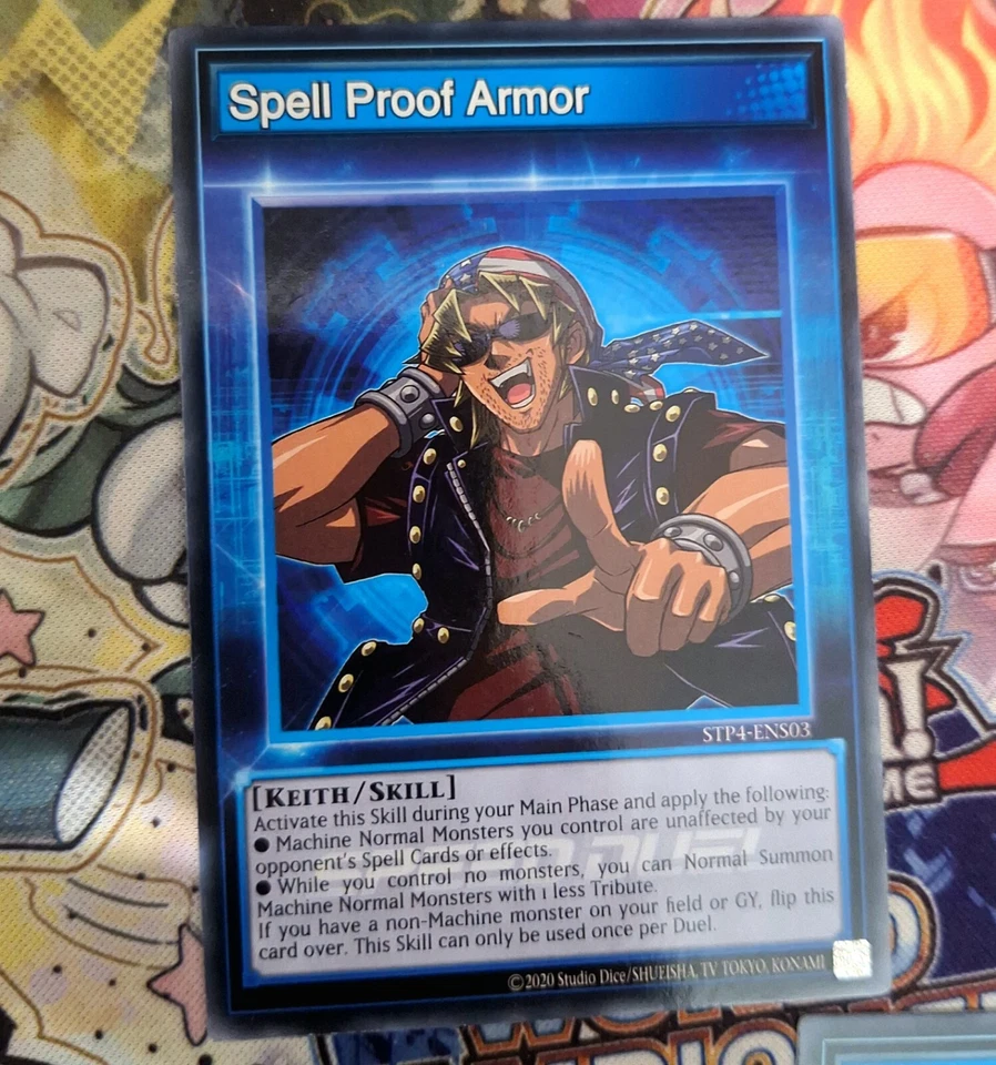 YuGiOh! Spell Proof Armor/Keith Skill STP4-ENS03 English Near Mint  - Image 1 of 1