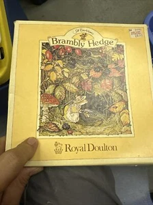 Royal Doulton 1982 Spring. Brambly. Hedge Salad Plate 8 1/4" Jill Barklem W Box - Picture 1 of 3