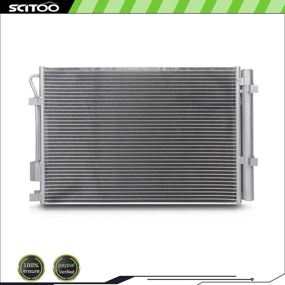 Aluminum A/C Condenser 3979 For 2012-2013 Hyundai Accent Veloster Kia Rio 1.6L - Image 1 of 4