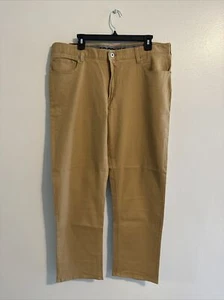 Iron Co Mens Jeans Size 38/30 Beige Comfort Fit Straight Leg 5 Pockets | NWT - Picture 1 of 11