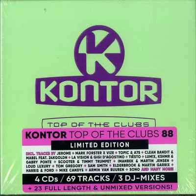 Various / KONTOR TOP OF THE CLUBS VOL.88 (4CD) / Kontor Records / 1025490KON /  - Bild 1 von 2