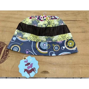 Matilda Jane Girls Patchwork Floral Clock Bucket Hat Multicolor Size Medium - Picture 1 of 17