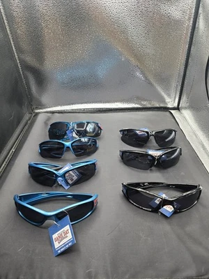 Florida Gators Wrap Sunglasses UV 400 Protection lot of (7) black/blue Gameday - Image 1 of 4
