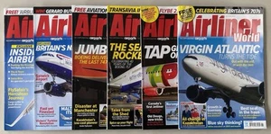 6 x 2023 Issues Airliner World incorp. Airports of the World Magazines - Picture 1 of 16