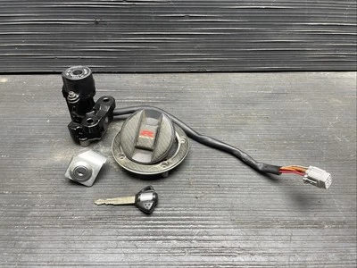 Suzuki GSXR600 2006 juego de bloqueo, encendido, tapa de gasolina bloqueo de asiento OEM #6525 Foto 1 de 4