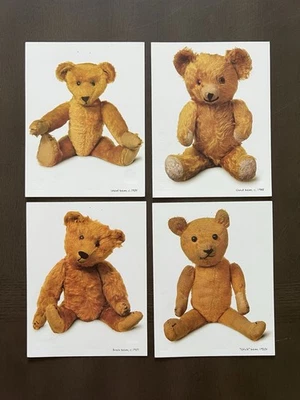 2002 Teddy Bears - Scott UX382-385 - Set of 4 Postcard First Day Issue FDCs - Image 1 of 3