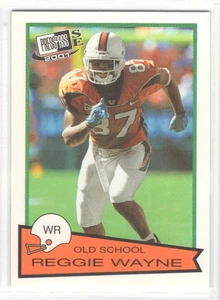 2001 Press Pass SE REGGIE WAYNE Old School card #OS17 - Picture 1 of 2