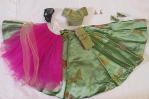 Vestito bambola Papillion Tonner 2002 Tyler Wentworth gonna farfalla sottoveste scarpa - Foto 1 di 11