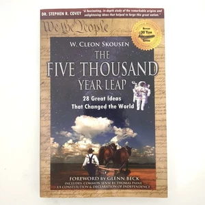 Five Thousand Year Leap Paperback Book Cleon Skousen 2009 - Picture 1 of 22