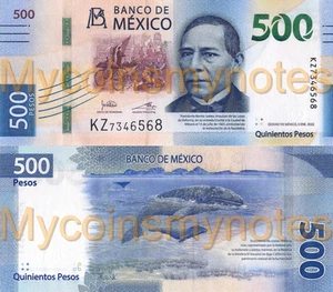 MÉXICO 500 Pesos, 2022, PNuevo, , Aún no en catálogo, Carillo & Rabiela, UNC - Picture 1 of 4