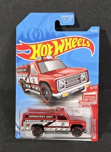 Hot Wheels #123 Edizione Rossa 2019 HW Rapid Responder Target Esclusivo - Foto 1 di 6
