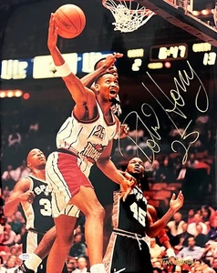 Robert Horry Signed Autographed Houston Rockets 16x20 Photo PSA - Picture 1 of 1