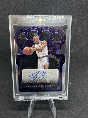 Panini Crown Royale Dwight Howard 2021-22 automático púrpura 01/25 LAKERS Foto 1 de 2