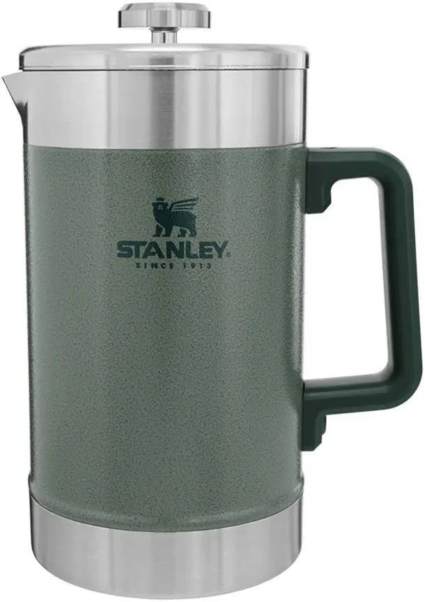 Stanley Classic Vacuum French Press - 48 fl. oz. *BRAND NEW* Hammertone Green - Image 1 of 1