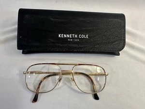 Cornice bordo oro vetro senes titanio puro accenti tartaruga TC 757 C3 54-18-140 - Foto 1 di 4