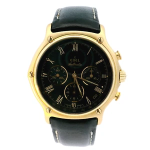 Cronógrafo Ebel modelo 1911 de oro 750 automático 38 mm - Imagen 1 de 4