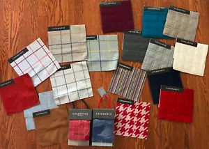 CASAMANCE 75 pcs (17 loose + 2 Books 26, 32 pcs) Wool Blend Fabric Samples - Picture 1 of 6