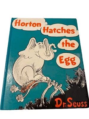 Dr Seuss Vintage Hardcover Children’s Book Horton Hatches The Egg 1962 - Image 1 of 4