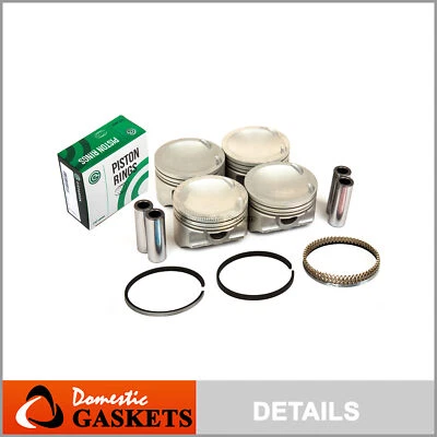 Pistones y anillos 98-02 Isuzu Rodeo Suzuki Forenza Reno 2,0 L y 2,2 L X20SE X22SE Foto 1 de 4