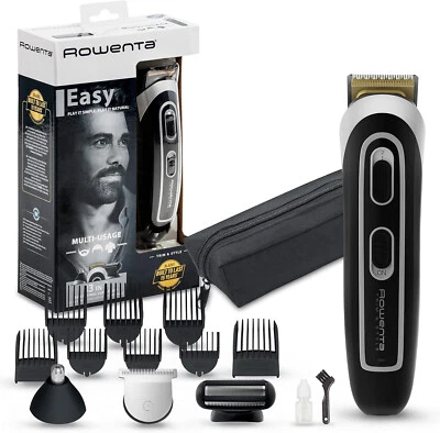 Rowenta TN9140 Trim & Style 13 in 1 Regolacapelli  Lame Acciaio Inox 6 pettini - Immagine 1 di 4