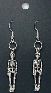 NEU Halloween Skelett Ohrhänger Damen Herbst Modeschmuck - Bild 1 von 3