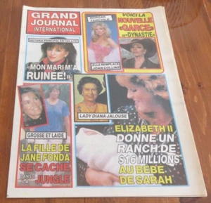 JOURNAL 1988 VICTORIA PRINCIPAL Clint Eastwood JANE FONDA Maurice Chevalier LIZ - Picture 1 of 13
