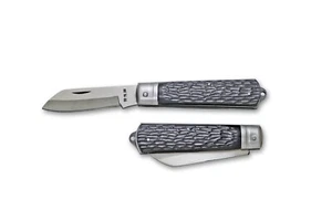 Kanetsune Seki Japan Denko KT-404 Black Handle Folding Pocket Electrician Knife - Picture 1 of 1