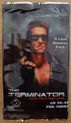 THE TERMINATOR 9 Karten 2000 PRECEDENCE Kanal + TCG Sealed Tasche - Bild 1 von 2